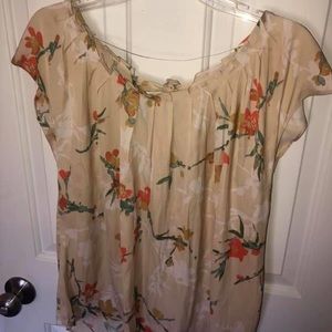 TWO maternity shirts